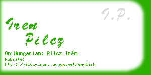 iren pilcz business card